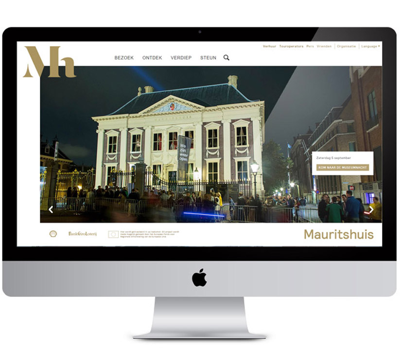 home page